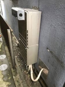 エコキュートからパロマのガス給湯器エコジョーズへ交換 | 株式会社